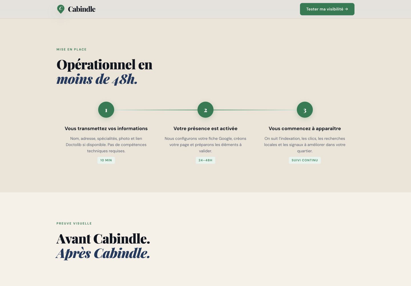 Cabindle — vue 3